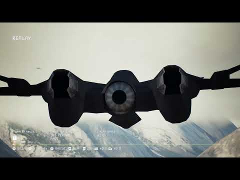 XFA-33B Fenrir Mod. Mission 9: Faceless Soldier. Ace Combat 7.