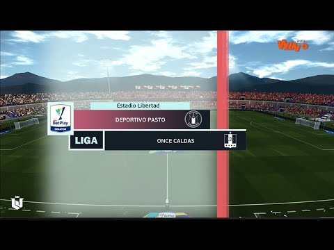 Deportivo Pasto vs Once Caldas ● Primera A Fecha 8 ● Gameplay Pes 2021