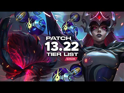 PATCH 13.22 MID LANE TIER LIST - TALKING ABOUT EVERY MID CHAMP