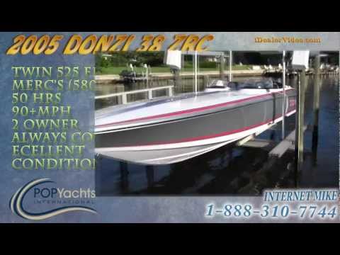 2005 Donzi 38 ZRC High Performance Boat