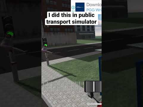 did this in public transport simulator lol