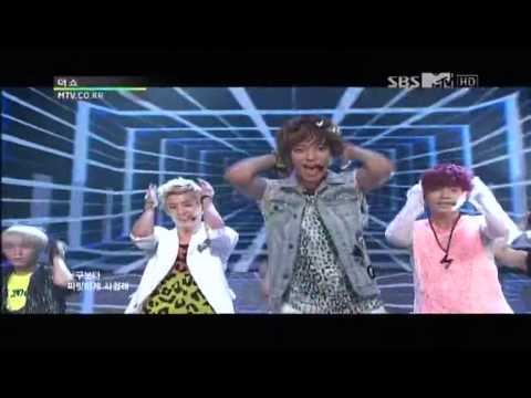 120831 Teen Top on The Show - Be Ma Girl