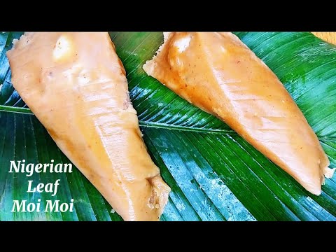 VLOGMAS #17: HOW TO MAKE NIGERIAN LEAF MOI MOI( Beans pudding). @Oge Anyaoku