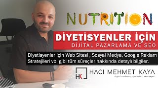 Diyetisyenler İçin SEO ve Dijital Pazarlama - Diyestisyen Web Sitesi N