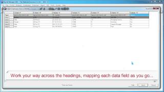 Importing employee data into Payroll Manager