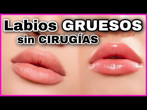 LABIOS GRUESOS SIN CIRUGIAS SOLO CON MAQUILLAJE | MAQUILLAJE DE LABIOS | NatyGloss