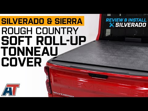 2019-2021 Silverado & Sierra 1500 Rough Country Soft Roll-Up Tonneau Cover Review & Install