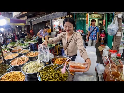 AMAZING! Cambodian Street Food Tour! Phnom Penh City - Cambodia Food Market Collection 2026