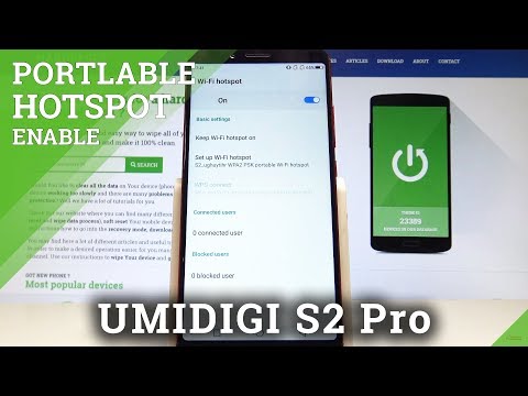 How to Enable Portable Hotspot on UMIDIGI S2 Pro - Wi-Fi Sharing / Set Up Hotspot