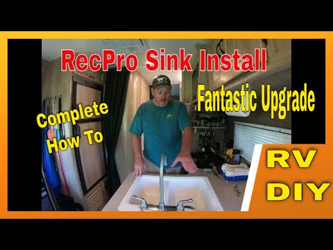 RecPro RV Sink Replacement