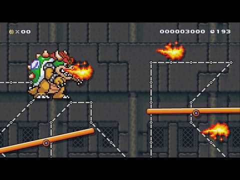 6-3 - VS Bowser by Ohara - Super Mario Maker 2 - No Commentary 1bu