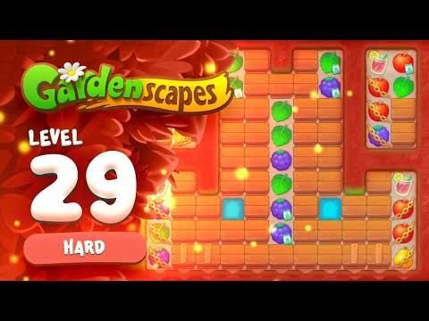Gardenscapes - Hard Level 29
