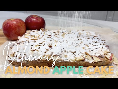 Delicious Almond Apple Yogurt Cake with Almond Flour