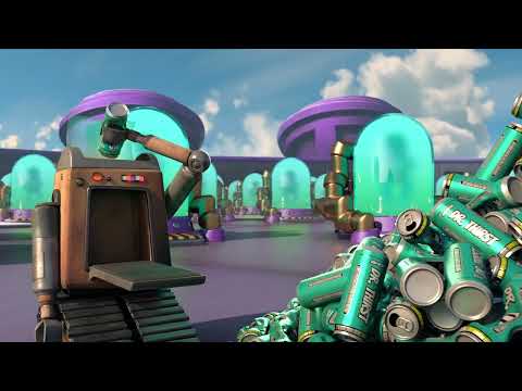 Boom Beach - Dr. T Mega Crab Energy Drink advertisement