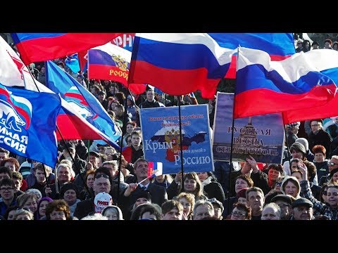 Крымская весна - Вальс Победы Алексей и Елена Бочаровы, Исполняет трио Россия