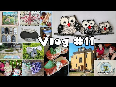 Vlog #11 - vaření, nové dřevěné výřezy, dárek, odjezd na Sebuzín