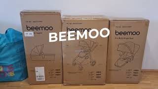 Beemoo Pro Multi Geschwisterwagen - Unboxing und Aufbau