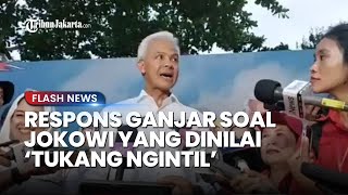 Pilih Santai! Ini Reaksi Ganjar soal Jokowi Disebut Buntuti Kampanye: Kami Satu Partai, Enggak lah!