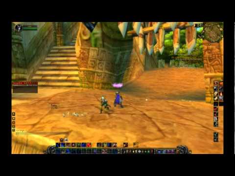 ?? Undead Rogue VS. 29 twink Draenei Warrior....poor rogue