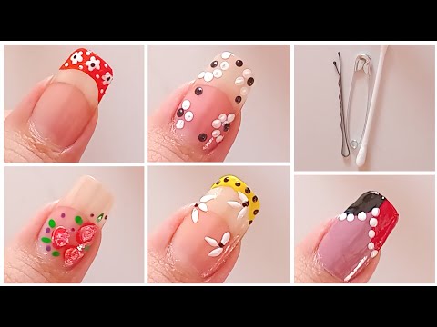 Easy Nail Art Designs/ Nail Art Simple ❤️ diseños de uñas 2024