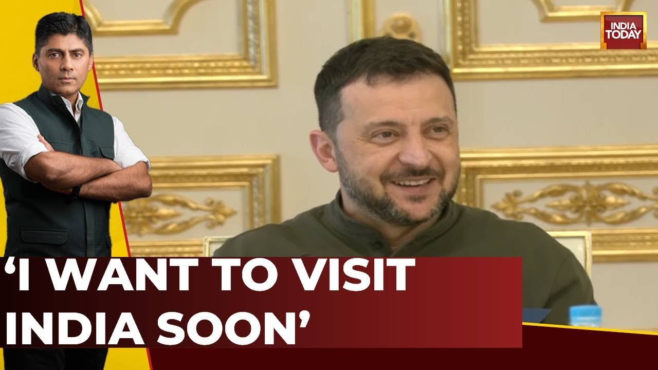 India Has A Big Role To Play In Ending War: Zelenskyy While Speaking To India Today's Gaurav Sawant