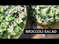 Vegan Broccoli Salad With Vegan Mayo Free Download Clips Mp3 and Mp4