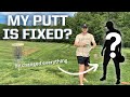 I Got A Professional Disc Golf Putting Lesson and it Fixed Me! (I hope)