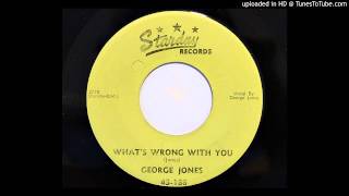 George Jones - What's Wrong With You (Starday 188)