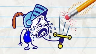 Pencilmate in the Middle Ages! -in- A KNIGHT TO REMEMBER -PART 1- Pencilmation Cartoons for Kids