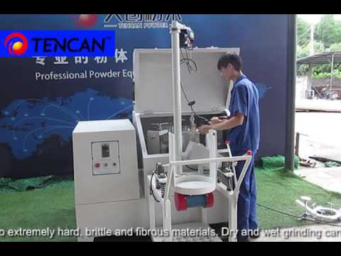 100L large powder grinding planetary ball mill equipped with lifting device