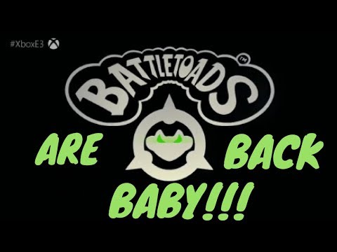 NEW Battletoads game coming to X box one!!!