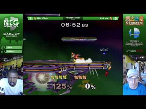 MADD City Greensboro Pool 3 LF - Bl@ckChris (Fox) vs Brickman (Fox)