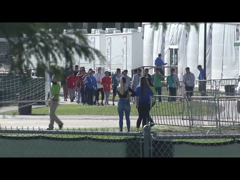 Members of congress are shocked after touring a minor migrant detention facility. Some children have been held 9 months after being separated from their families at the border. (Feb. 19)