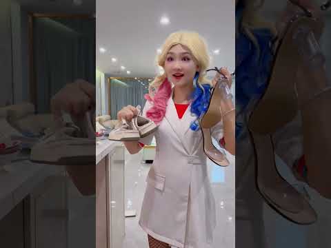 The Joker chose a dress Harley Quinn didn't like.#Harley Quinn #joker