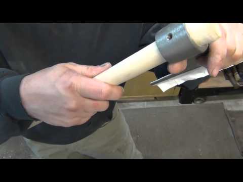 Tomahawk head fitting guide. Viking axe video 1