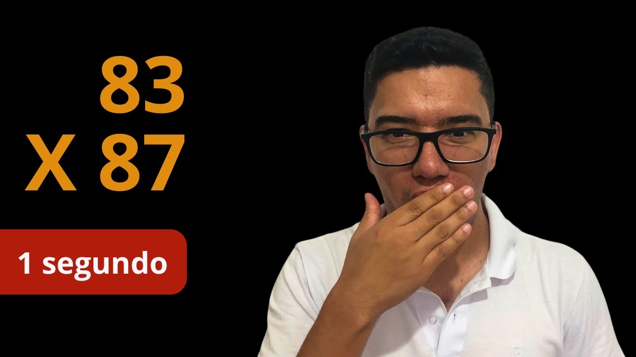 Multiplicação em 1 Segundo - Macete Incrível