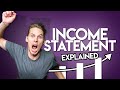 The INCOME STATEMENT Explained Profit Loss P L