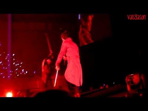 [111008 2PM Hands Up Asia Tour in Taipei] Chansung - Sword Performance