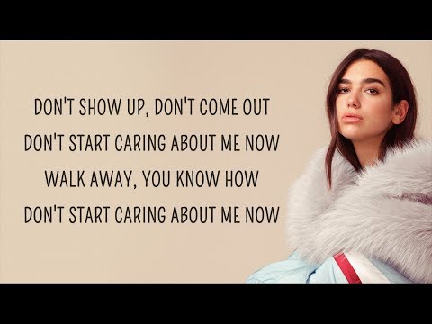 Dua Lipa - Don't Start Now (Lyrics)