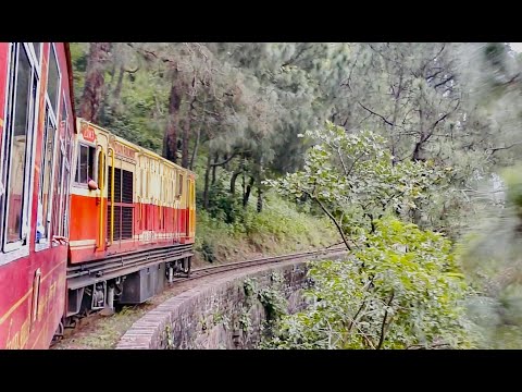 KALKA SHIMLA Himalayan Queen Narrow gauge train winds up Shivalik range between Kalka and Shimla