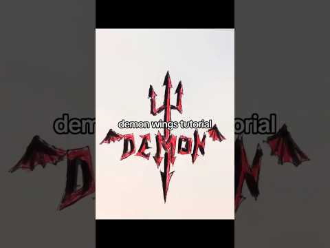 Demon 👿 wings tutorial 😱 Stickman #drawmaster