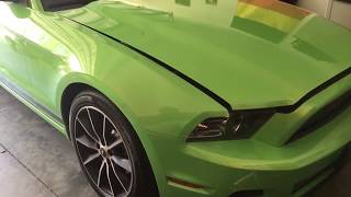 2014 Ford Mustang Hood and Windshield Sprayer Nozzle Replacement