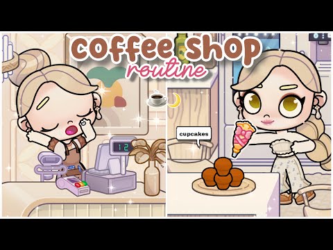 My Coffee Shop Night Routine ☕🌙 | Avatar World