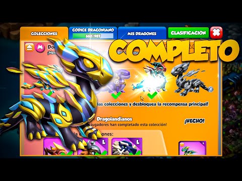 Colección dragolandianos completada | DRAGON MANIA LEGENDS