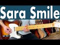 Hall Oates Sara Smile Guitar Solo Lesson Tutorial