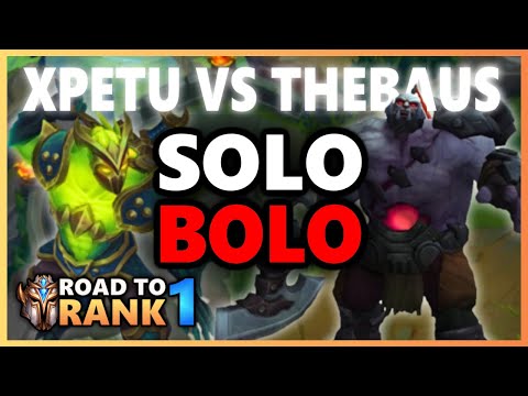XPETU VS THEBAUSFFS - Who is the SOLOBOLO MASTER? - Road to Rank 1 (#69)