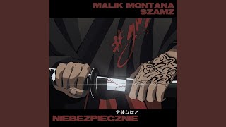 Kadr z teledysku Niebiezpiecznie tekst piosenki Malik Montana x Szamz