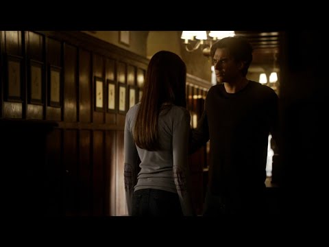 TVD 2x12 - Damon asks Elena to take care of Rose, she's dying from a wolf bite | Delena Scenes HD