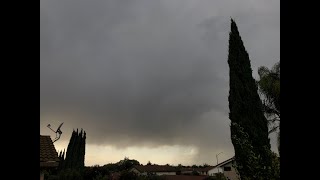 Observing Unsettled Weather In San Jose, CA At Last (11-8-2020)