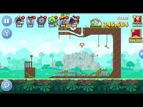 Angry Birds Friends Level 1 Tournament 927 three stars NO POWER-UP walkthrough 2021-05-20